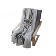 thumbnail image 3 of Antlers Soft Flannel Fleece Throw Blanket, Tribal Deer Head Shadow Art Emblem Wilderness Ornamental Monochrome Artwork, Cozy Plush for Indoor and Outdoor Use, 70" x 90", Pale Grey Black, by Ambesonne, 3 of 5
