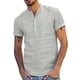 thumbnail image 1 of Playeras Basicas Algodon Hombre Camisetas Retro De Manga Corta De Color Sólido Mezcla Holgada Tops Blusa, 1 of 6