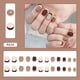 thumbnail image 1 of Uñas postizas europeas, uñas postizas con acabado UV, brillantes, cobertura total, uñas postizas artificiales, uñas para mujer, 1 of 5
