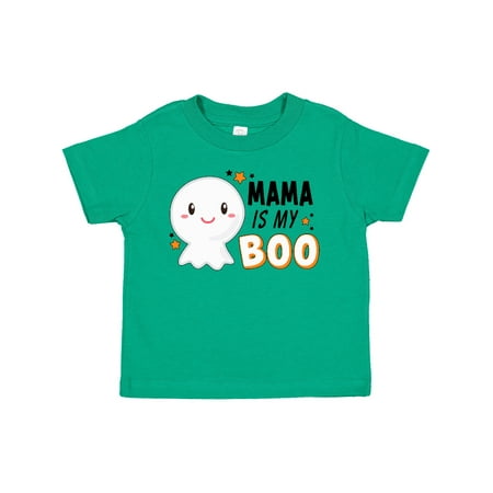 

Inktastic Mama is My Boo with Cute Ghost Gift Toddler Boy or Toddler Girl T-Shirt