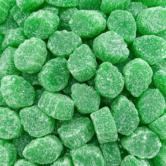 Spearmint Leaves Minty Slices Jelly Candy - 2 Pound Bag