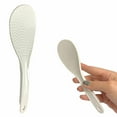thumbnail image 7 of 5 Pack Chinese Plastic Non-Stick Spoon Paddle White Plastic Sushi Rice Japanese, 7 of 7
