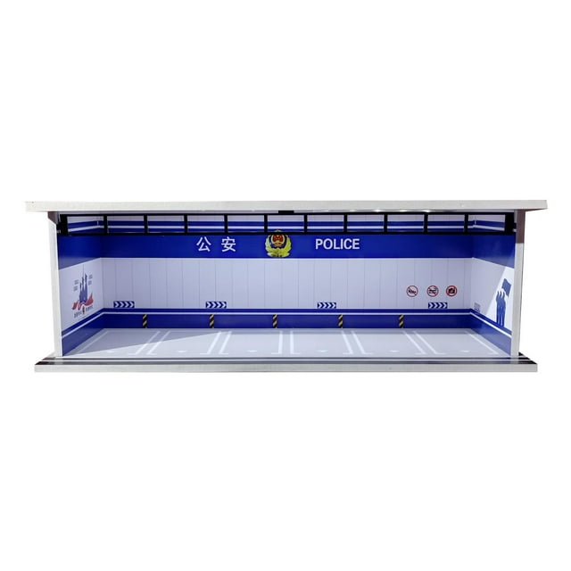 Caja de almacenamiento para exhibición de coches modelo 1/64, adorno para escenario, decoración, utilería fotográfica Estilo a