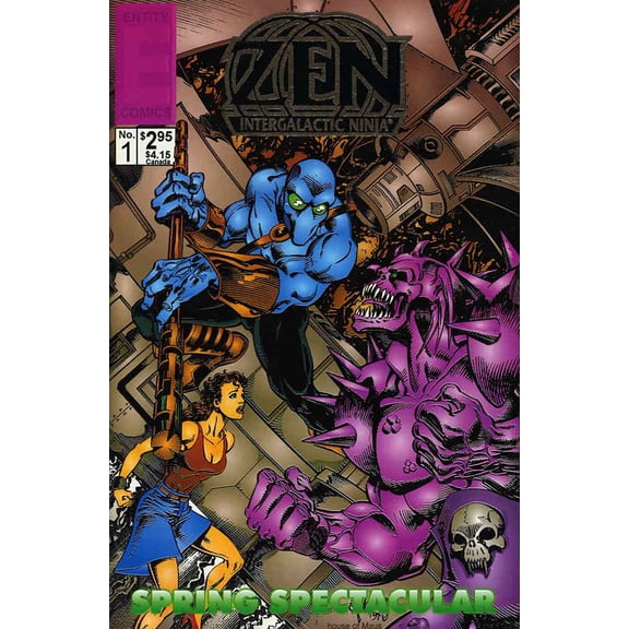 Zen Intergalactic Ninja (6th Series) Spectacular #1 VF ; Entity Comic Book