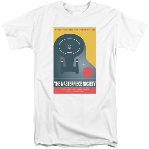 Star Trek Tng Season 5 Episode 13 Adult Tall T-Shirt 18/1 T-Shirt White