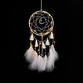 thumbnail image 5 of Inmortal Qi Moon Dream Catcher Net Pendant Wind Chime DIY Handmade Material Package Feather Jewelry Pendant, 5 of 5