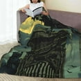 thumbnail image 6 of Vsdgher MoonNight Sky Crow Ultra-Soft Micro flannel Blanket Throw Blankets for Couch Sofa, Bed (4 sizes)-80"x60", 6 of 7