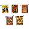 thumbnail image 3 of Garden Flag Thanksgiving Day Outdoor Banner 3D Sign Double Printing Decoration Hanging Autumn Sign, Type 4, 3 of 9