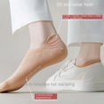 thumbnail image 3 of Ankle Socks for Women Pure Cotton No Show Socks Womens with Heel Tab Color Low Cut Soft 5 Pairs 4-8, 3 of 8