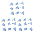 thumbnail image 1 of bedienty 50 Pieces Wooden Button Rough Surface Widely Applicable Fasteners Fish-shaped Shank Buttons Embroidery Sewing Supplies Sky Blue 3Set, 1 of 6