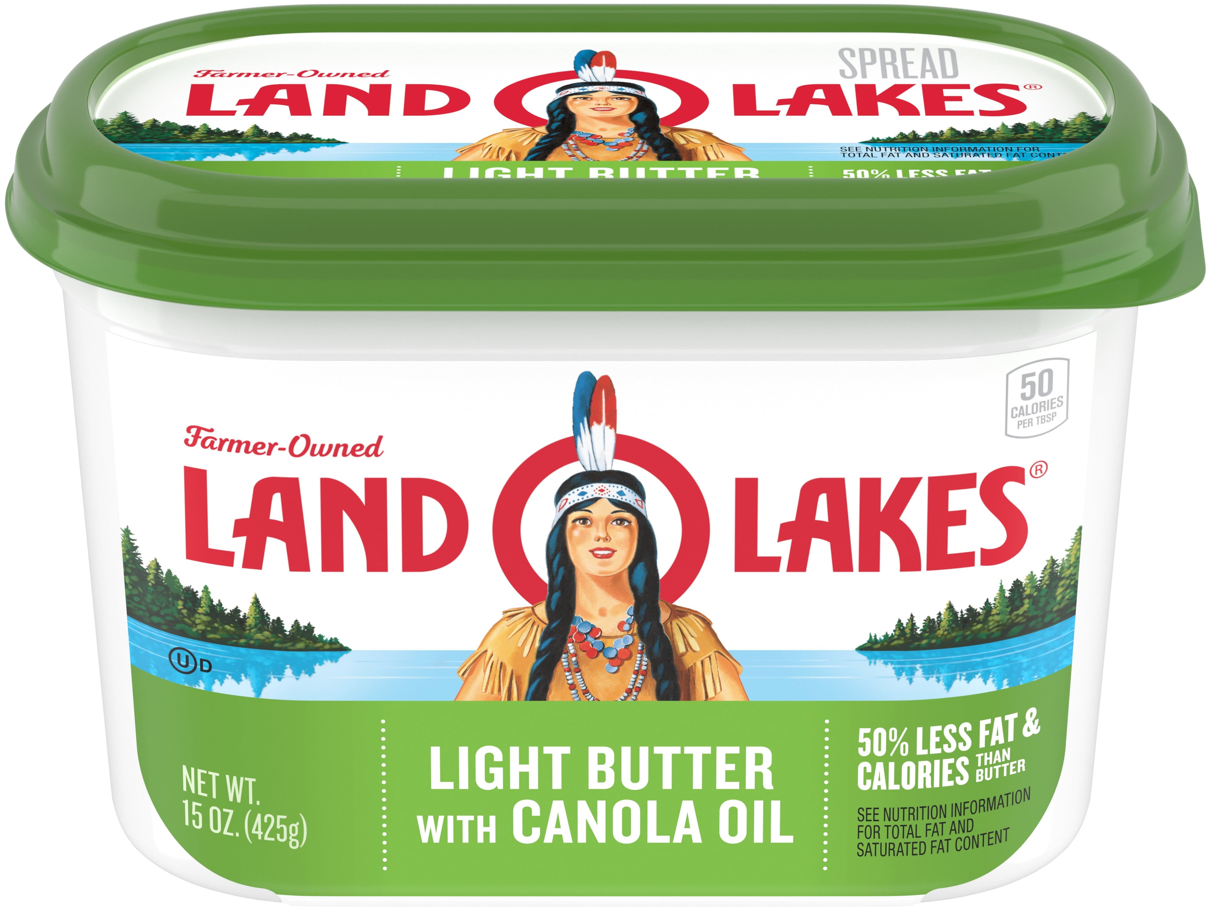 Land O Lakes Light Butter With Canola Oil Spread 15oz Brickseek