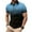 Z01# Light Blue, variant on Huresd Mens Polo Shirts Breathable Shirts for Men Fashion Collared Short Sleeve Shirt Green 3XL