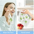 thumbnail image 6 of SKYSONIC 4 PCS Cotton Washcloths Towel Set, 12"x 12" Highly Absorbent & Soft Baby Wash Cloths, Face Hand Towels for Bathroom, Multi-Purpose Fingertip Towels (Cartoon Frogs), 6 of 7