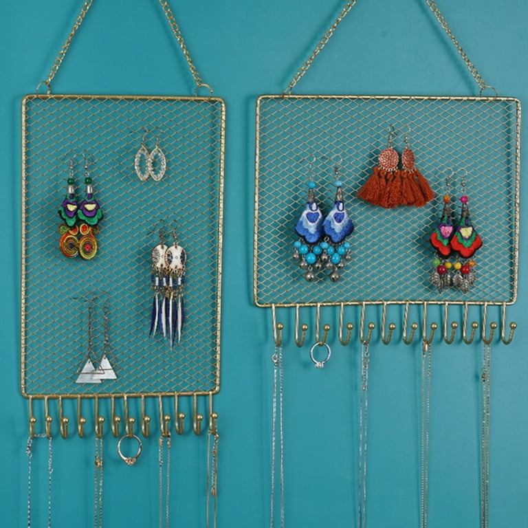 Acrylic Wall Rack for Visual Beaders, Bead and Jewelry Storage Organization