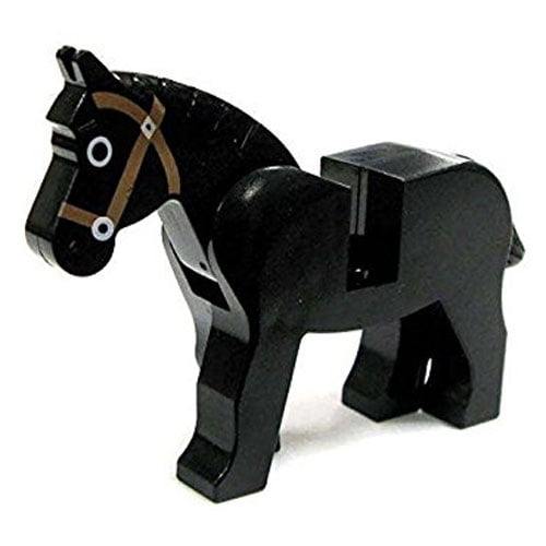lego black horse