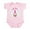 Petal Pink, variant on CafePress - First Birthday Cupcake (Girl) Infant Bodysuit - Baby Light Bodysuit, Size Newborn - 24 Months