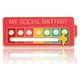thumbnail image 3 of DQrwqpou Broche Esmaltado My Social Battery 7 Moods Lapel Pins (rosa), 3 of 6