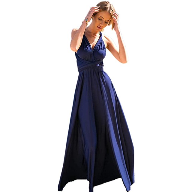 Robes Transformatrices/enveloppantes pour Femmes Robe Longue Maxi Cocktail