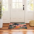 thumbnail image 6 of Iauyy Doormat Outdoor Indoor Non-Slip Washable Welcome Mat,Low-Profile 32x20in Door Mat for Pet Mat Front Back Door and Entryway,Sunset Scene, 6 of 7