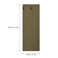 thumbnail image 5 of BIMZUC Portable Sleeping Bag for Camping Ultrasonic Warmth Attachable Bag 200g Faux Silk Cotton 41-59°F Adult Backpacking Hiking Sand Left Zip (14.17 inches / 36 cm), 5 of 8