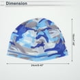 thumbnail image 3 of Gorra de ciclismo Unique Bargains, absorción de sudor, transpirable, forro de casco duro, tela de seda de leche, ayuda de sensación de hielo, azul claro 24x19cm 2 Pcs, 3 of 6