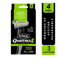 thumbnail image 2 of Rastrillo Schick Quattro Titanium 1 + 3 Piel Sensible, 2 of 5