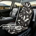 thumbnail image 4 of Yuyamidu Bat Front Car Seat Covers Cobweb Automotive Seats Cover Fit for Most of SUV, Sedan, Truck Waterproof Bucket Seat Cover Auto Interior Sets, Halloween, 4 of 7