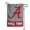 thumbnail image 2 of WinCraft Alabama Crimson Tide 12" x 18" Houndstooth Double-Sided Garden Flag, 2 of 2