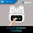 thumbnail image 2 of ADESSO BLUETOOTH ACTIVE NOISE CANCELLATION EARBUDS WITH TOUCHSCREEN CONTROLLER, 2 of 8