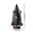 thumbnail image 4 of LHWEN Halloween Bottle Brush Trees Black Scary Tabletop Tree Fall DIY Crafts Miniature Scenes Village Displays Decor Quality PE Material Strong Sturdy Eyeball Needle Tree Exquisite Design Lifelike, 4 of 9