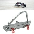 thumbnail image 4 of RC Car Front Bumper, 1/10 RC Front Bumper  Appearance Easy To Install With Lamps For RC Crawler Car  Color, 4 of 8