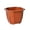 #01 Brown-3pc, variant on Hvmvliv Flower Pot Large Tall Self-Watering Planter with Drainage Holes - Modern Brick-Textured Indoor Outdoor Plant Pot for Home Office Front Porch Decks White