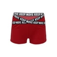 thumbnail image 3 of TTAO Girls Sports Bottoms V-front Elastic Waistband Boyshorts Gym Workout Exercise Boxer Shorts Red 16, 3 of 6