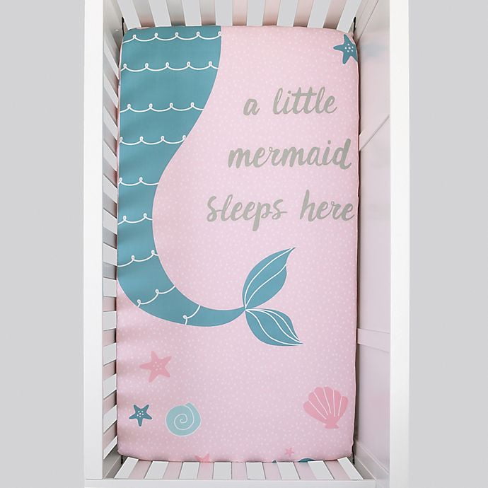 Disney's The Little Mermaid Ariel Sea Princess Mermaid Piece Crib