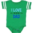 thumbnail image 3 of Inktastic I Love My Dad Fathers Day Boys or Girls Baby Bodysuit, 3 of 5