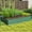 Green-6x3x1.5FT, variant on Dextrus 6x3x2ft Galvanized Raised Garden Bed Kit with Support Rod & Gloves, Outdoor Patio Planter for Vegetables Flowers Plants, Cream White