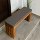 thumbnail image 4 of Banca con Cojín para Jardín para Interior o Exterior Para dos personas, Estilo Vintage De Madera Durable. D4 Moderno, 4 of 6