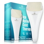 Project E Beauty Ice Roller Cold Therapy | Face Eye Body Massage Massager Under Eye Puffiness Brightening Cooling Cool Tightening Reduce Wrinkles Dark Circles Muscle Soreness Pain Relief Redness