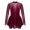 Burgundy, variant on inhzoy Girls Tulle Splice Long Sleeves Mock Neck Cutouts Back Leotard Dress