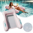 thumbnail image 2 of XIANXIAN Inflatable Pool Lounge Floats Adult, Large Swimming Pool Sofa Floaties, Beach Tanning Recliner Floating Mesh Chair, Blow Up Lake River Floaty Tube -Large, 2 of 9
