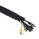 thumbnail image 1 of Funda Para Cables Reversible En Blanco O Negro De 39 Pulgadas D-Line Ocultador De Cables Para Computadora Organice Cables De Pc Fundas Para Cables De Neopreno Para Tv Gestión De Cables Flexible Oculte, 1 of 5