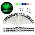 thumbnail image 3 of Flmtop 36Pcs Unisexe Acrylique Cône Pointe Oreille Plug Expander Corps Piercing Bijoux Décor, 3 of 10