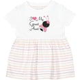 thumbnail image 3 of Inktastic I Love My Great Aunt Girls Baby Dress, 3 of 5