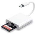 thumbnail image 1 of Sd Card Reader for iphone/ipad, to Sd Card, Memory Card Adapter, Camera Card Reader Adapter, Viewer Sd Card Adapter Converter for iphone Plug and Play, 1 of 5