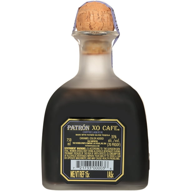 Patron Liquor for Office Breakroom Coffee Cocktails - Walmart