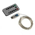 thumbnail image 2 of Luces de alambre LED ANGGREK cadena para interior 21,9 yardas con control remoto, 2 of 8