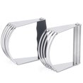 thumbnail image 2 of 2pcs Professional Pastry Mixer Non-Slip Handle - Dishwasher Safe Kitchen Mixer, Silver, 12*12*5.4cm, 2 of 3