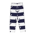 thumbnail image 4 of Xecao Anchors Women's Straight Lounge Pajama Pants: The Epitome of Relaxed Sleepwear, 4 of 9