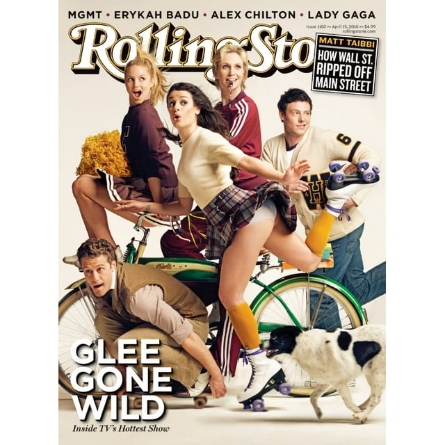 Glee Rolling Stone Cover Poster 24x36 Art Poster 24x36 Multi-Color Square Adults Best Posters