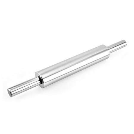 

Smooth Home Metal Stainless Steel Rolling Pin For Baking Fondant Pie Cookie